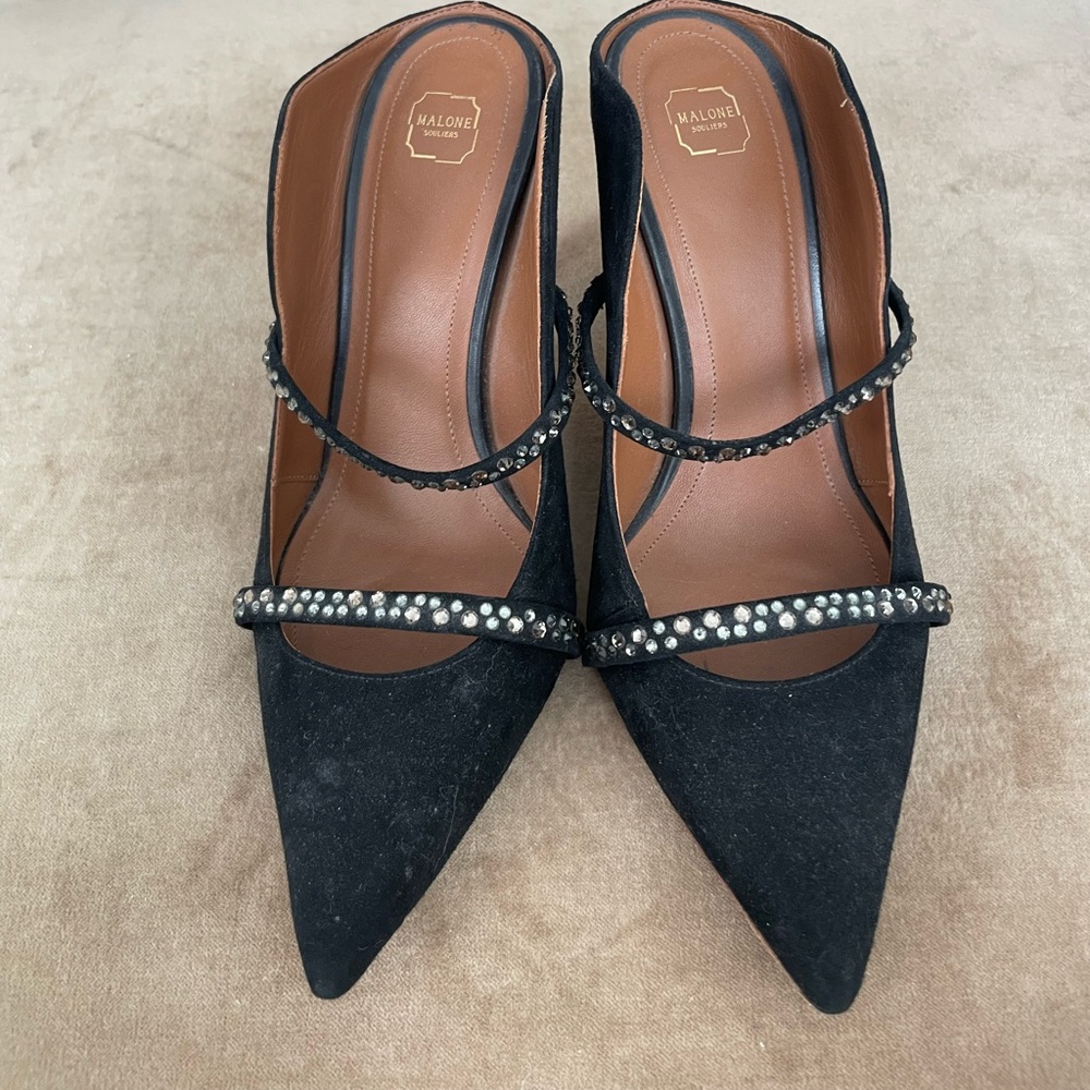Black Studded Women's Shoes